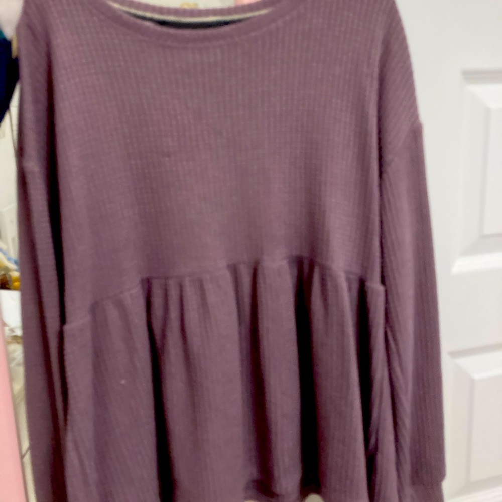 Gorgeous Purple Knox Rose Sweater